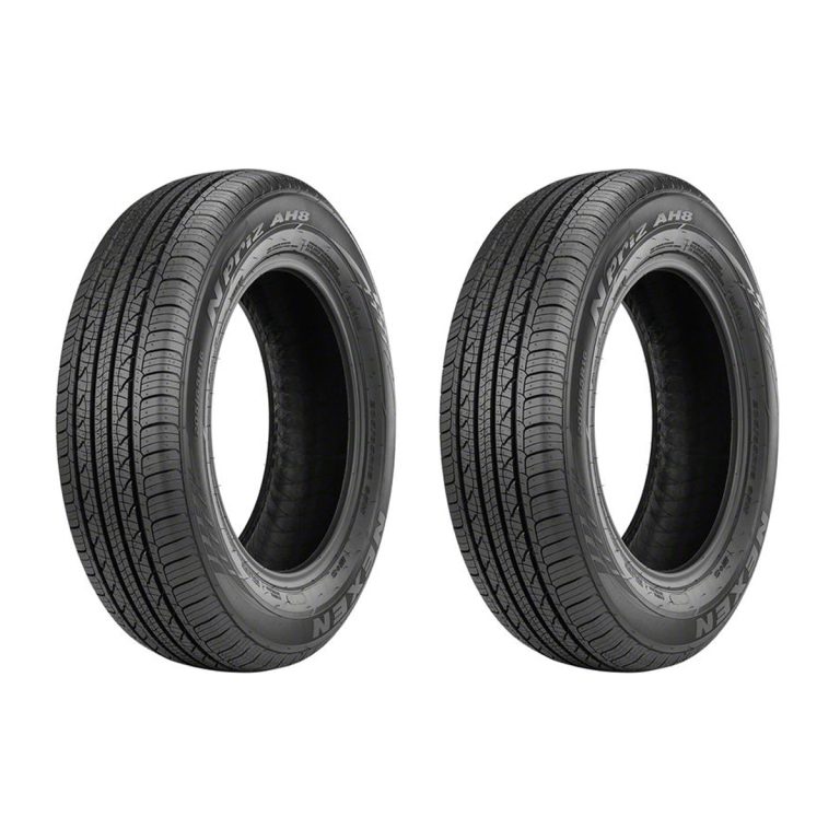 لاستیک خودرو  بی ام و لاستیک خودرو نکسن مدل NPRIZ AH8 سایز 235/65R16 - دو حلقه مکمل سوخت و روغن خودرو bmw