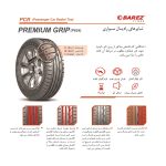 لاستیک خودرو  بی ام و لاستیک خودرو بارز سری Premium Grip مدل P624 سایز 205/55R16 مکمل سوخت و روغن خودرو bmw