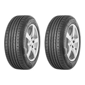 لاستیک خودرو  بی ام و لاستیک خودرو کنتیننتال مدل CEC5 سایز 185/55R15 - دو حلقه مکمل سوخت و روغن خودرو bmw