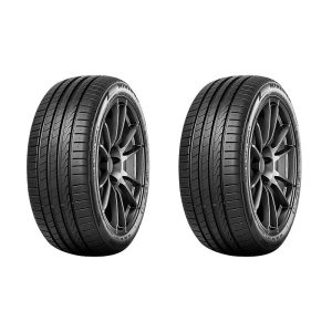 لاستیک خودرو  بی ام و لاستیک خودرو مینروا مدل F205 سایز 215/55/17- دو حلقه مکمل سوخت و روغن خودرو bmw