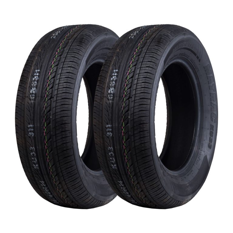 لاستیک خودرو  بی ام و لاستیک خودرو مارشال مدل KU 33 سایز 205/60R14 - دو حلقه مکمل سوخت و روغن خودرو bmw