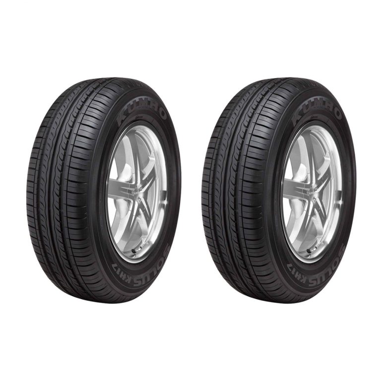 لاستیک خودرو  بی ام و لاستیک خودرو کومهو تایر مدل Solus KH17 سایز 225/45R18 - دو حلقه مکمل سوخت و روغن خودرو bmw