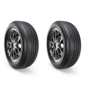 لاستیک خودرو  بی ام و لاستیک خودرو گلداستون مدل GS2000 سایز 185/65R15 - دو حلقه مکمل سوخت و روغن خودرو bmw