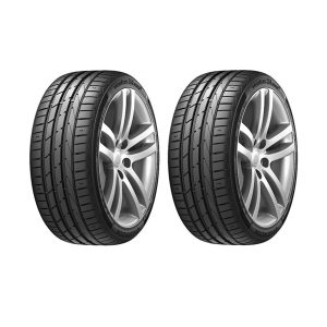 لاستیک خودرو  بی ام و لاستیک خودرو هانکوک مدل K117 سایز 235/60R18 - دو حلقه مکمل سوخت و روغن خودرو bmw