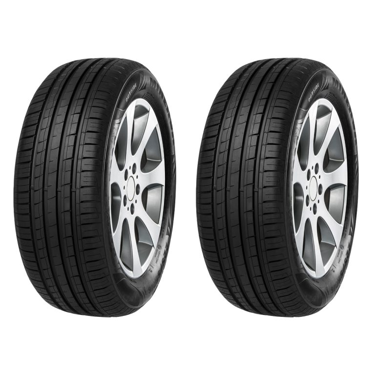 لاستیک خودرو  بی ام و لاستیک خودرو مینروا مدل F205 سایز 215/45R18 - دو حلقه مکمل سوخت و روغن خودرو bmw
