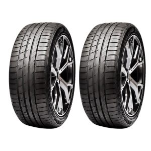 لاستیک خودرو  بی ام و لاستیک خودرو هابیلد مدل HF330 سایز 265/35ZR18 - دو حلقه مکمل سوخت و روغن خودرو bmw