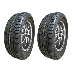 لاستیک خودرو  بی ام و لاستیک خودرو جی پلنت مدل CP672 سایز 205/60R14 - دو حلقه مکمل سوخت و روغن خودرو bmw