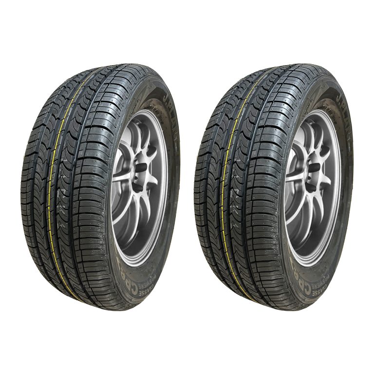 لاستیک خودرو  بی ام و لاستیک خودرو جی پلنت مدل CP672 سایز 205/60R14 - دو حلقه مکمل سوخت و روغن خودرو bmw