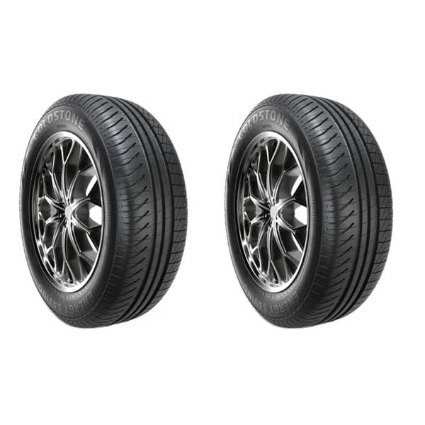 لاستیک خودرو  بی ام و لاستیک خودرو گلدستون مدل super 2000 سایز 185/65R15 - دو حلقه مکمل سوخت و روغن خودرو bmw