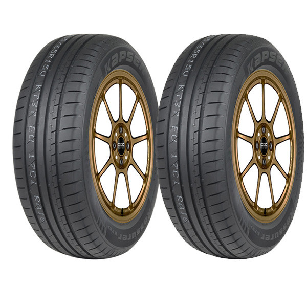 لاستیک خودرو  بی ام و لاستیک خودرو کاپسن مدل K737 سایز 185/65/14 - دو حلقه مکمل سوخت و روغن خودرو bmw