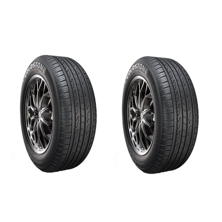 لاستیک خودرو  بی ام و لاستیک خودرو گلدستون مدل GS2020 سایز 185/65R14 - دو حلقه مکمل سوخت و روغن خودرو bmw