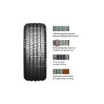 لاستیک خودرو  بی ام و لاستیک خودرو نکسن مدل NFERA SU1 سایز 245/45ZR18 مکمل سوخت و روغن خودرو bmw