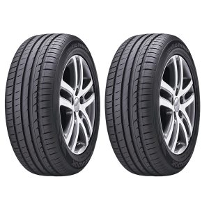 لاستیک خودرو  بی ام و لاستیک خودرو هانکوک مدل K115 سایز 215/50R17 - دو حلقه مکمل سوخت و روغن خودرو bmw