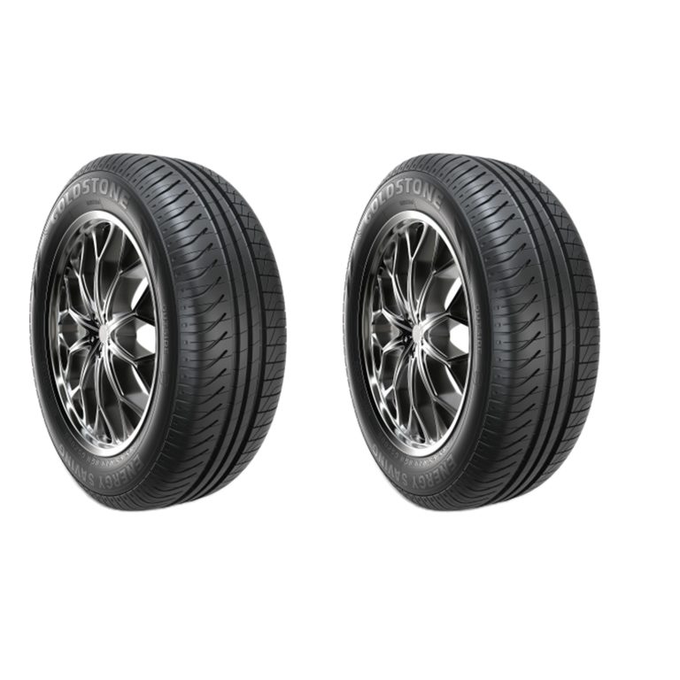 لاستیک خودرو  بی ام و لاستیک خودرو گلدستون مدل GS2000 سایز 185/65R15 - دو حلقه مکمل سوخت و روغن خودرو bmw