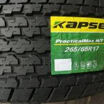لاستیک خودرو  بی ام و لاستیک خودرو کاپسن مدل H/T RS27 سایز 265/65/17 - دو حلقه مکمل سوخت و روغن خودرو bmw