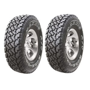 لاستیک خودرو  بی ام و لاستیک خودرو مکسس مدل AT980 سایز 275/65R17 - دو حلقه مکمل سوخت و روغن خودرو bmw