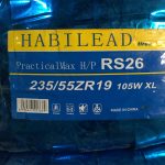 لاستیک خودرو  بی ام و لاستیک خودرو هابیلد مدل H/P RS26  سایز 235/55R19 - دو حلقه مکمل سوخت و روغن خودرو bmw